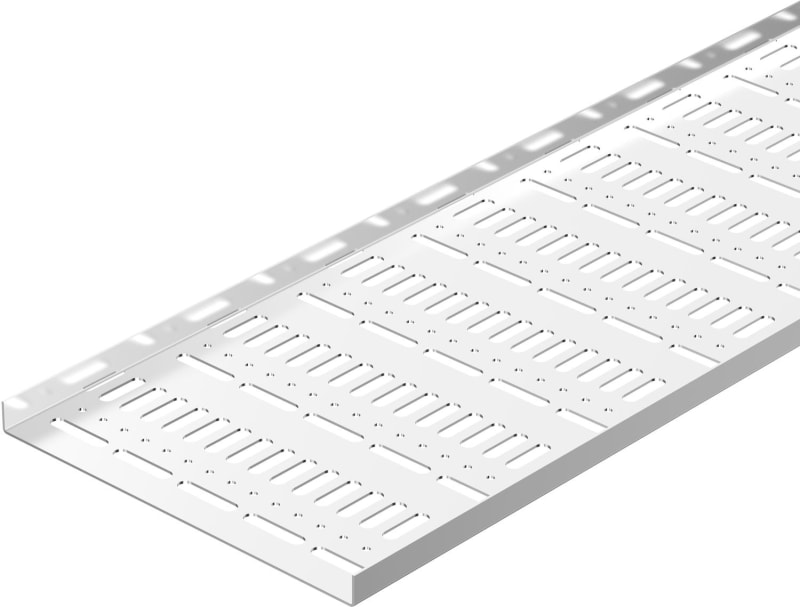 Mounting channel W4/15-75 2M Fzs White GL30 (736634)