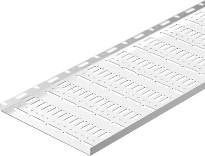 Mounting channel W4/15-75 2M Fzs White GL30