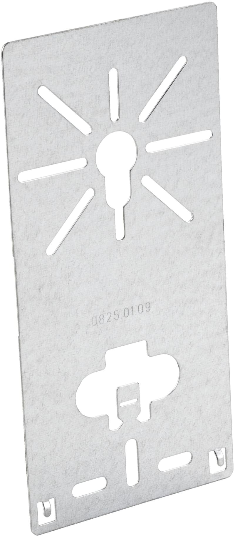 Wibe Group Stago KG281 Flat Vertical Mounting Plate, Pre-Galvanized Steel (CSU08250109)