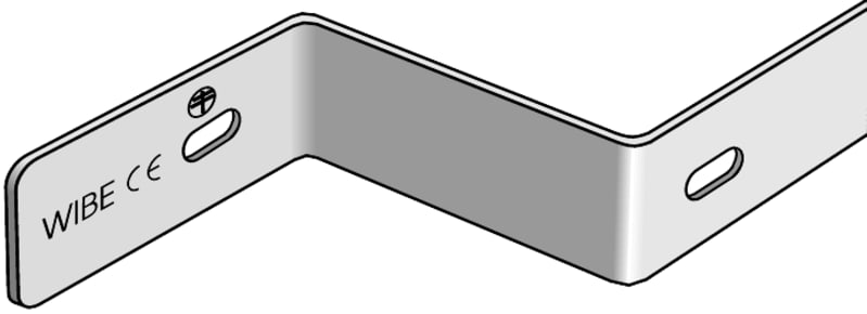 Wibe Reducer Joint W28/40-200 — Pre-galvanized steel (787437)