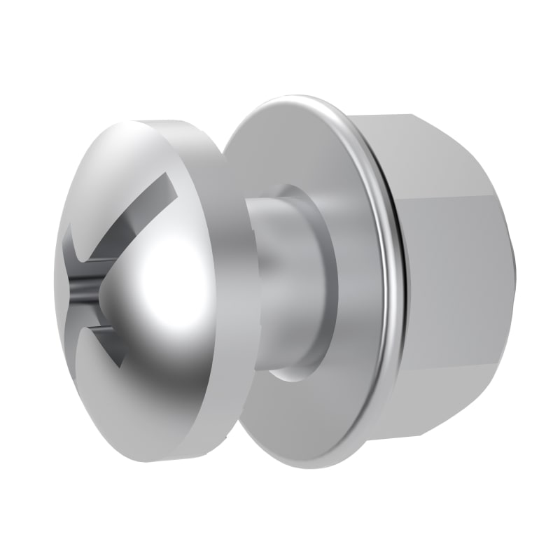 Screw set W36C Zinc-plated 8X16 (783500)
