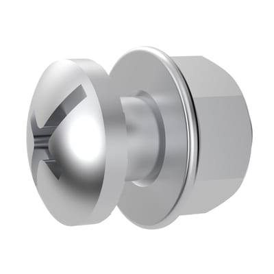 Screw set W36C Zinc-plated 8X16