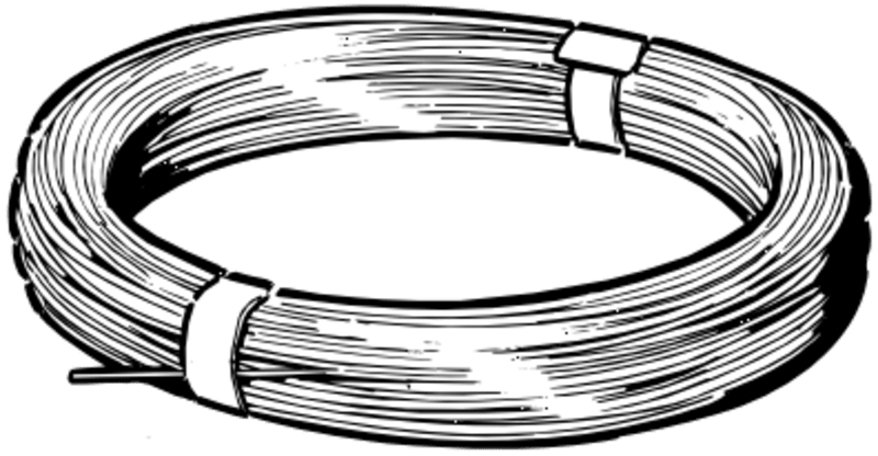 Binding Wire HTR-2313 SF/PVC Black 100 m (713687)