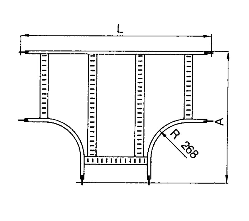 T-branch 56/200 ZP white (716262)