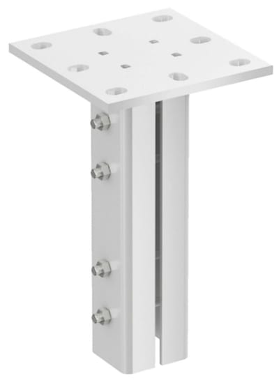 Ceiling Bracket 520 FOR 24/20 Steel ZP HV
