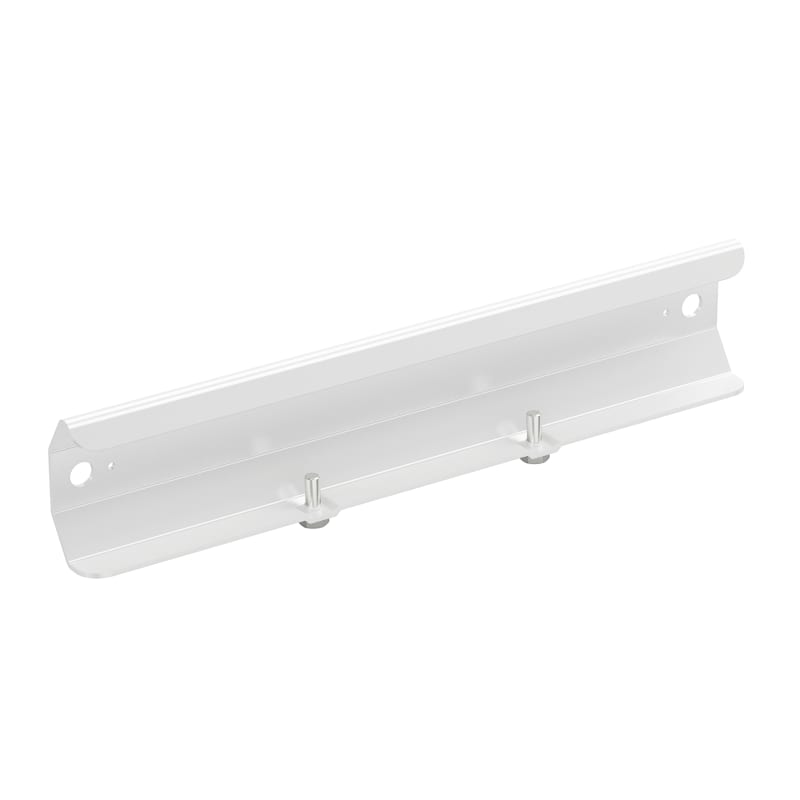 Wibe Splice Piece 21 — Zinc + epoxy powder-coated steel, white (791200)