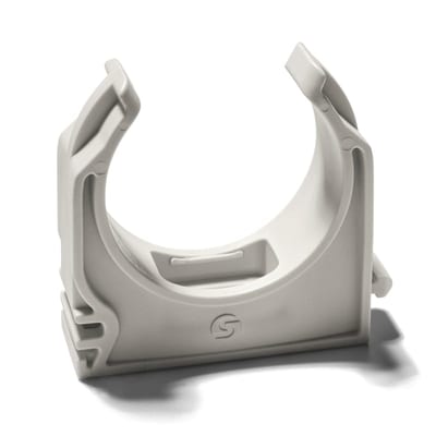 Pipe clamp BC 32 Grey