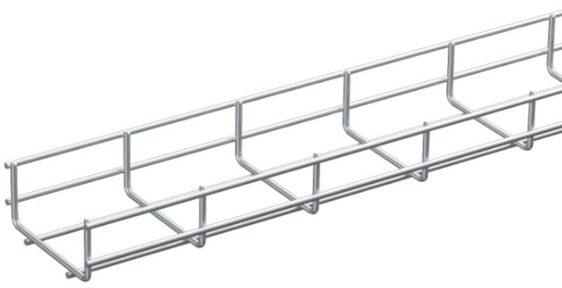 Wire mesh tray 120/60-Ø5 U-FORM. 2,5M ELZ (1149101)