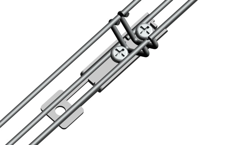 Wibe Joint Bracket B20 (for Mini ladder) — Hot-dip galvanized steel (1149231)
