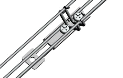 Wibe Joint Bracket B20 (for Mini ladder) — Hot-dip galvanized steel
