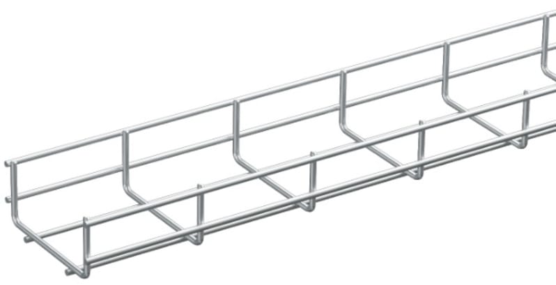 Wire mesh tray 120/60-Ø5 U-FORM. 2,5M FZV (1149201)