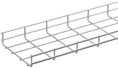 Wire mesh tray 220/60-Ø5 U-FORM. 2,5M FZV