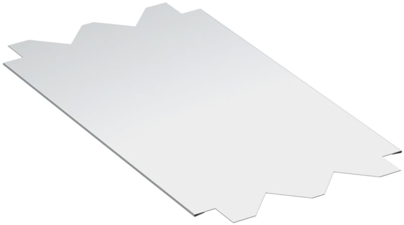 Wibe Group Defem Bend Plate B31/422 Aluminium (1149229)