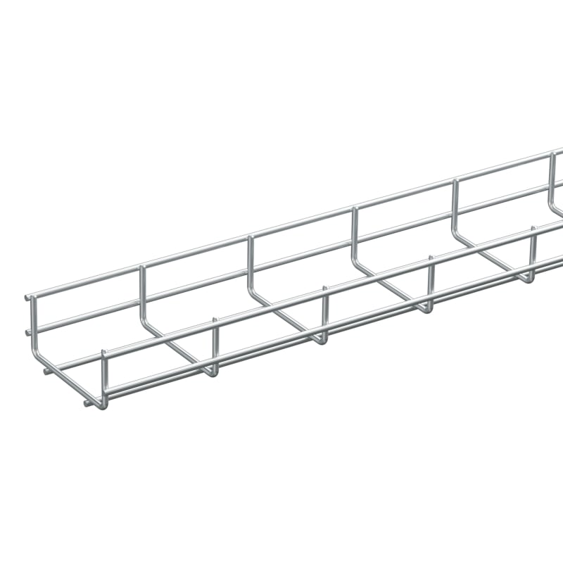 Wire mesh tray 120/60-Ø5 U-FORM. 2,5M SF (WBE1149301)