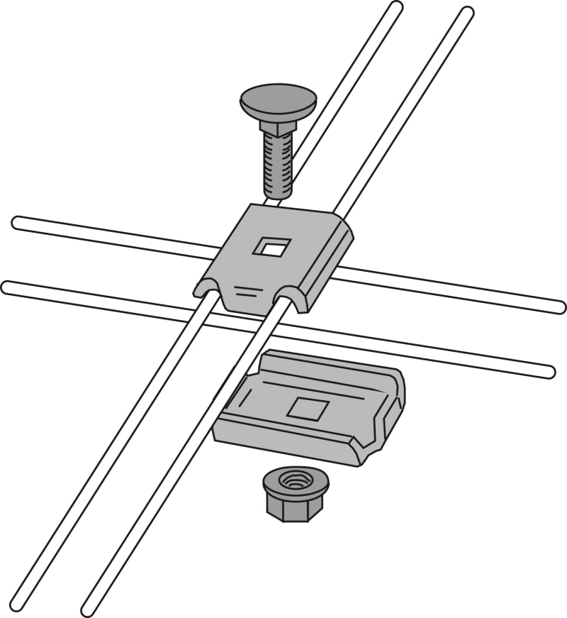 Support beam f/threaded rod B39/120-220 Sf (1149317)