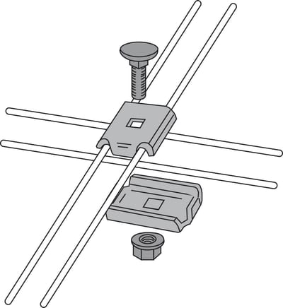 Support beam f/threaded rod B39/120-220 Sf