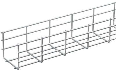 Wire mesh tray 120/110-Ø5 U-FORM. 2,5M SF