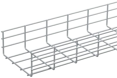 Wire mesh tray 220/110-Ø5 U-FORM. 2,5M FZV