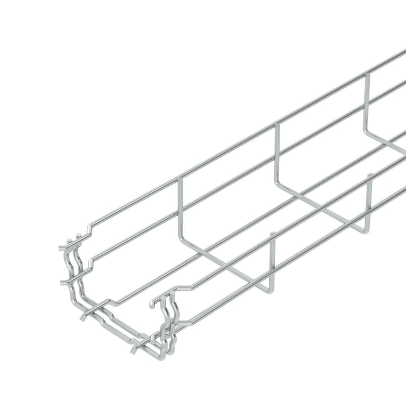 OBO Bettermann GRM 55/100 G Galvanised Wire Mesh Cable Tray with Quick Joint (6001442)