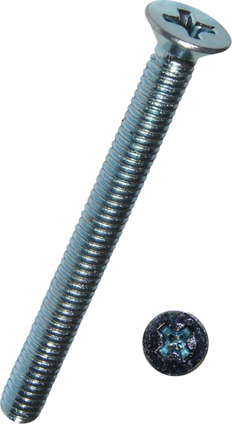 Joseph Dresselhaus 0450/001/02 4X35 Countersunk Machine Screw M4x35 PH2 Zinc-Plated