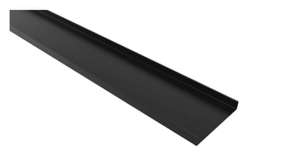 Cable Tray sealed 300mm Black 2M