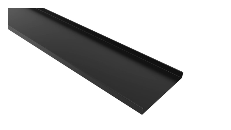 Cable Tray sealed 500mm Black 2M MP-370SV (1363305)