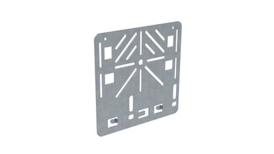 Fastening plate 180X175 hole Z4