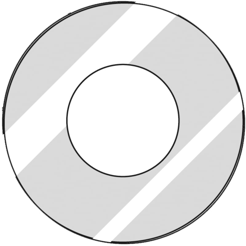 Øglænd System Washer, Hot-Dip Galvanised