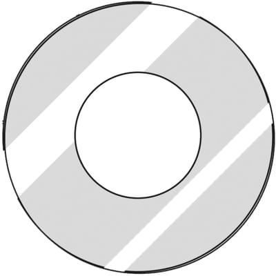 Øglænd System Washer, Hot-Dip Galvanised