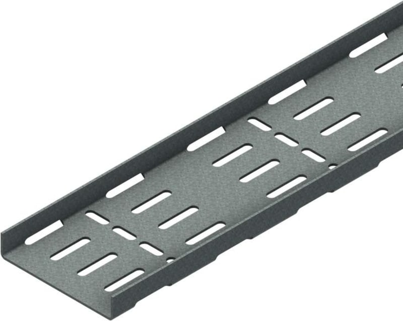 Øglænd System SPBE20 Cable Tray, 100 × 20 mm, 2 mm, 3 m, Hot-Dip Galvanised
