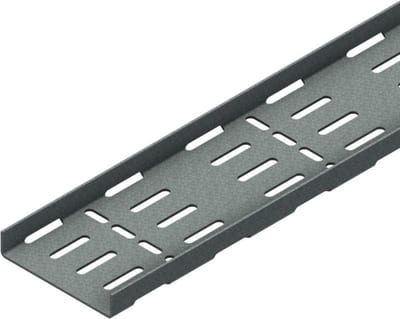 Øglænd System SPBE20 Cable Tray, 100 × 20 mm, 2 mm, 3 m, Hot-Dip Galvanised