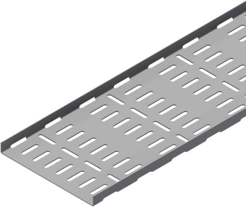 Øglænd System SPBE20 Cable Tray, 200 × 20 mm, 1.5 mm, 3 m, Stainless Steel 316