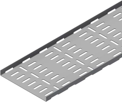 Øglænd System SPBE20 Cable Tray, 200 × 20 mm, 1.5 mm, 3 m, Stainless Steel 316