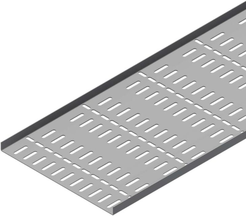Øglænd System SPBE20 Cable Tray, 300 × 20 mm, 1.5 mm, 3 m, Stainless Steel 316