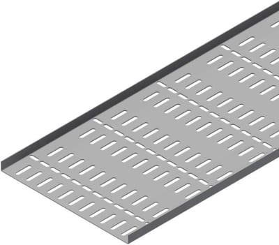 Øglænd System SPBE20 Cable Tray, 300 × 20 mm, 1.5 mm, 3 m, Stainless Steel 316