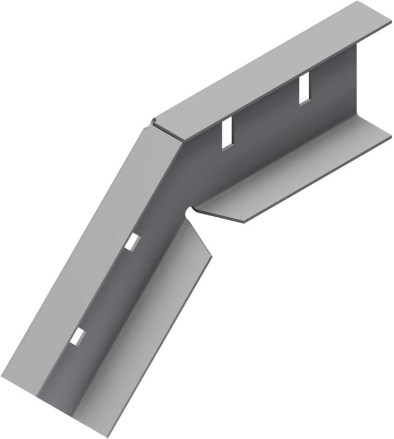 Øglænd System LOE55 Splice Angle, Pre-Galvanised