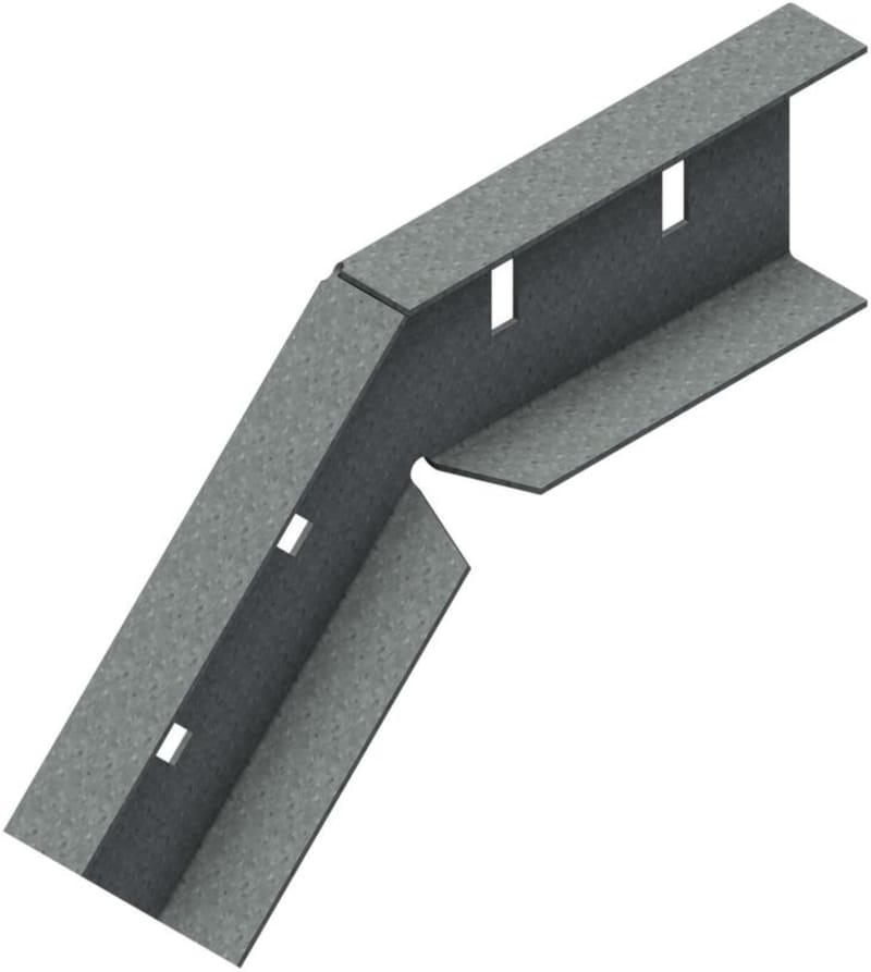 Øglænd System LOE55 Splice Angle, Hot-Dip Galvanised