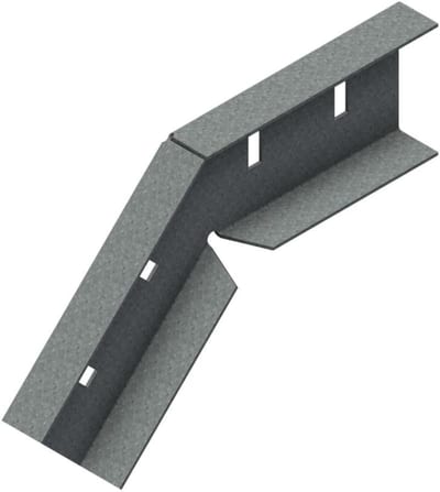 Øglænd System LOE55 Splice Angle, Hot-Dip Galvanised