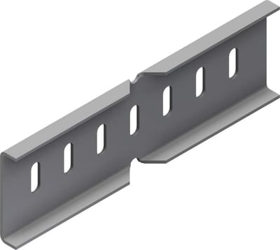 Øglænd System LOE55 Splice Angle, Pre-Galvanised