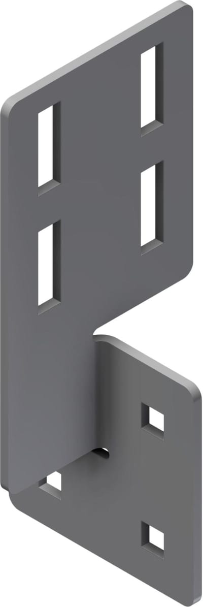 Øglænd System OE100 Intermediate Bracket, 90 mm, Stainless Steel