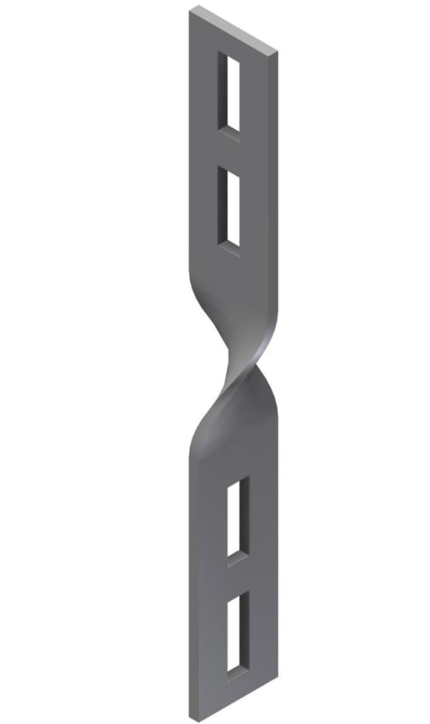 Øglænd System OE100 Intermediate Bracket, 40 mm, Stainless Steel