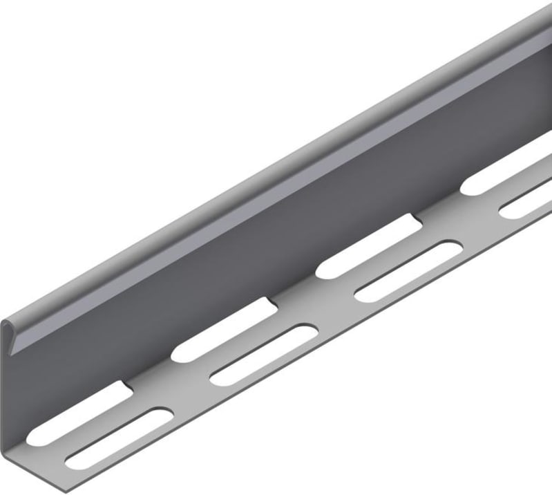 Øglænd System LOE Divider, 42 mm high, 3 m, Stainless Steel