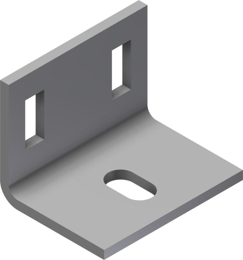 Øglænd System Mekano Support Bracket, 80 mm, Stainless Steel