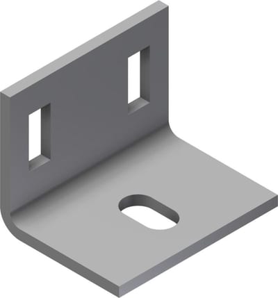 Øglænd System Mekano Support Bracket, 80 mm, Stainless Steel