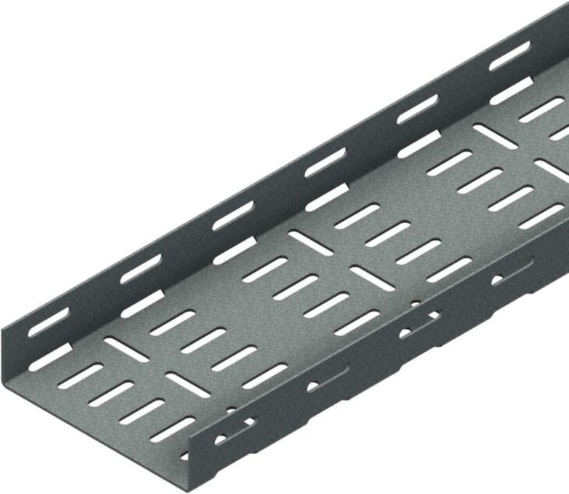 Øglænd System SPBE40 Cable Tray, 150 × 40 mm, 2 mm, 3 m, Hot-Dip Galvanised