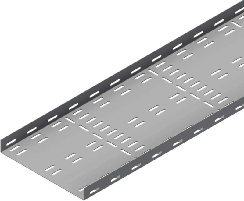 Øglænd System SPBE40 Cable Tray, 300 × 40 mm, 1.5 mm, 3 m, Stainless Steel 316