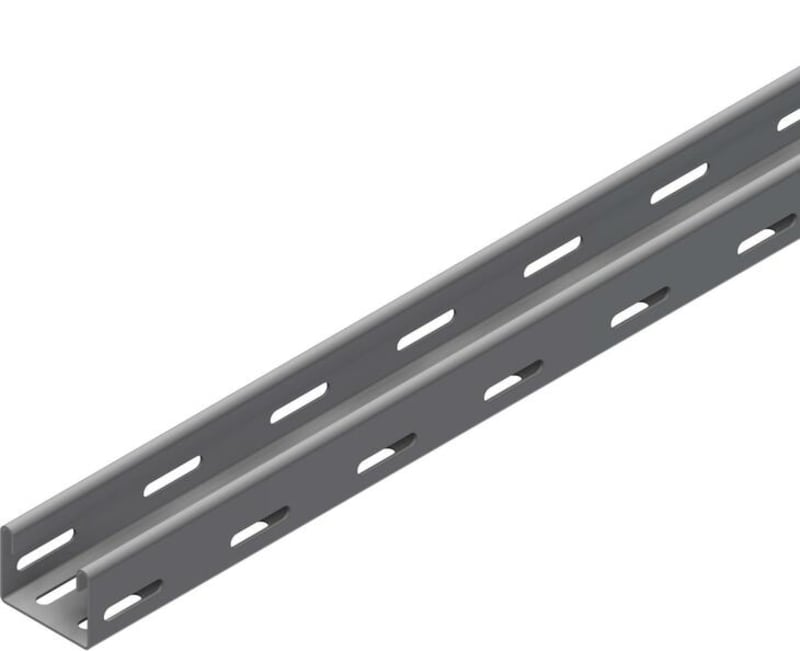 Øglænd System SPB-RF40 Cable Tray, 50 × 40 mm, 1.5 mm, 3 m, Stainless Steel 316