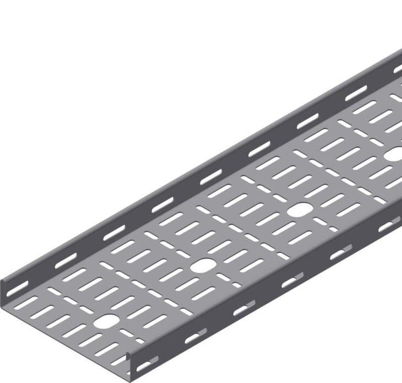 Øglænd System SPB-RF40 Cable Tray, 200 × 40 mm, 1.5 mm, 3 m, Stainless Steel 316