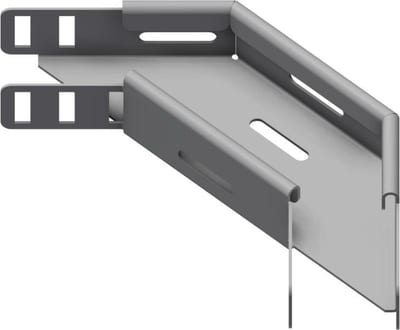 Øglænd System SPB-RF40 Flat Elbow 90°, 50 mm, R75, Stainless Steel