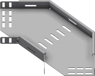 Øglænd System SPB-RF40 Flat Elbow 90°, 150 mm, R75, Stainless Steel